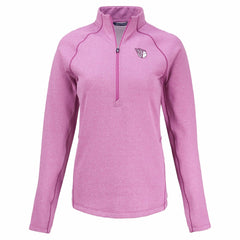 MLB Cleveland Guardians Cutter & Buck Women's Peshastin Eco Fleece Recycled Half-Zip Jacket