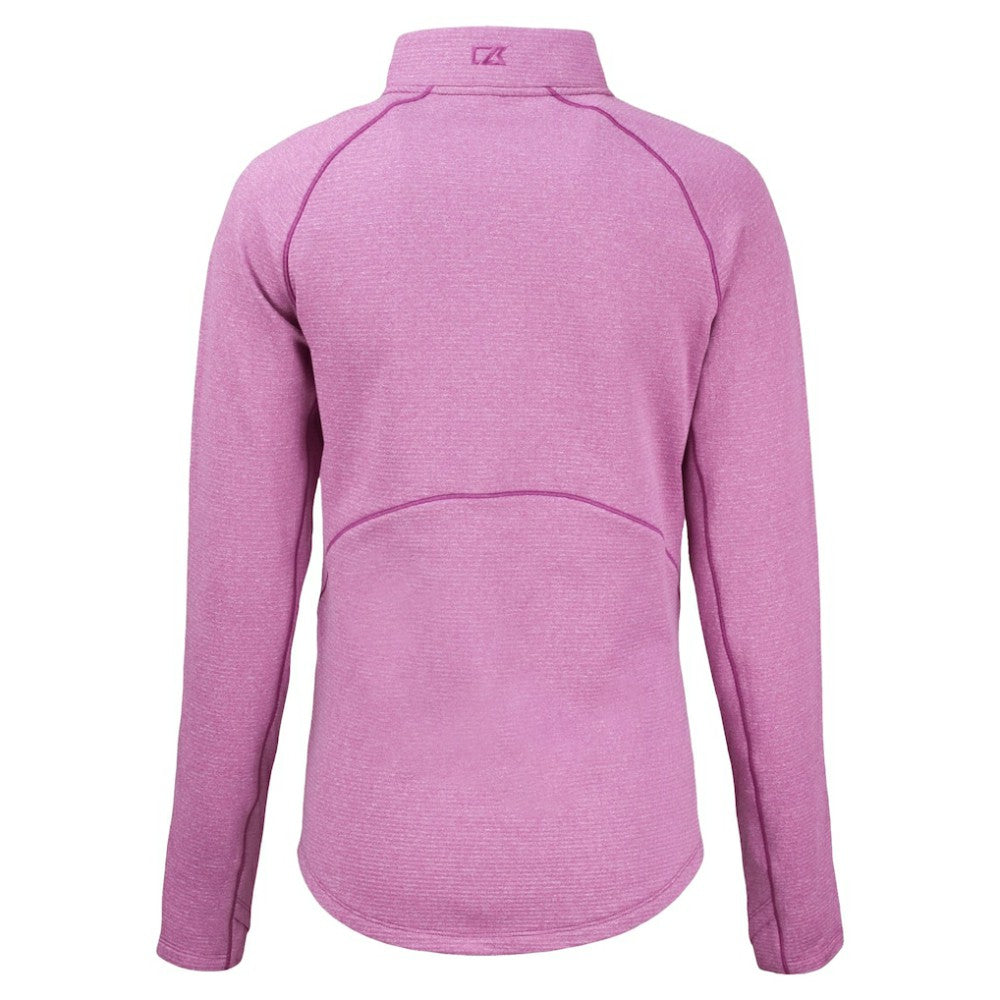 MLB Washington Nationals Cutter & Buck Women's Peshastin Eco Fleece Recycled Half-Zip Jacket