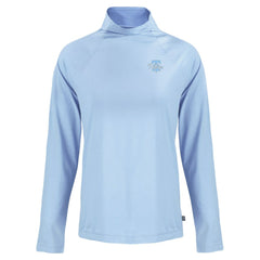 MLB Philadelphia Phillies Cutter & Buck Women's Coastline Epic Comfort Eco Recycled Funnel Neck Pullover Top