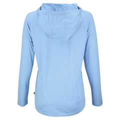 MLB Detroit Tigers Cutter & Buck Women's Coastline Epic Comfort Eco Recycled Long Sleeve Hoodie T-Shirt