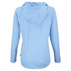 MLB Milwaukee Brewers Cutter & Buck Women's Coastline Epic Comfort Eco Recycled Long Sleeve Hoodie T-Shirt