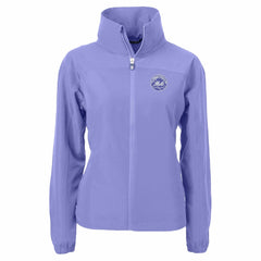 MLB New York Mets Cutter & Buck Women's Charter Eco Recycled Full-Zip Jacket