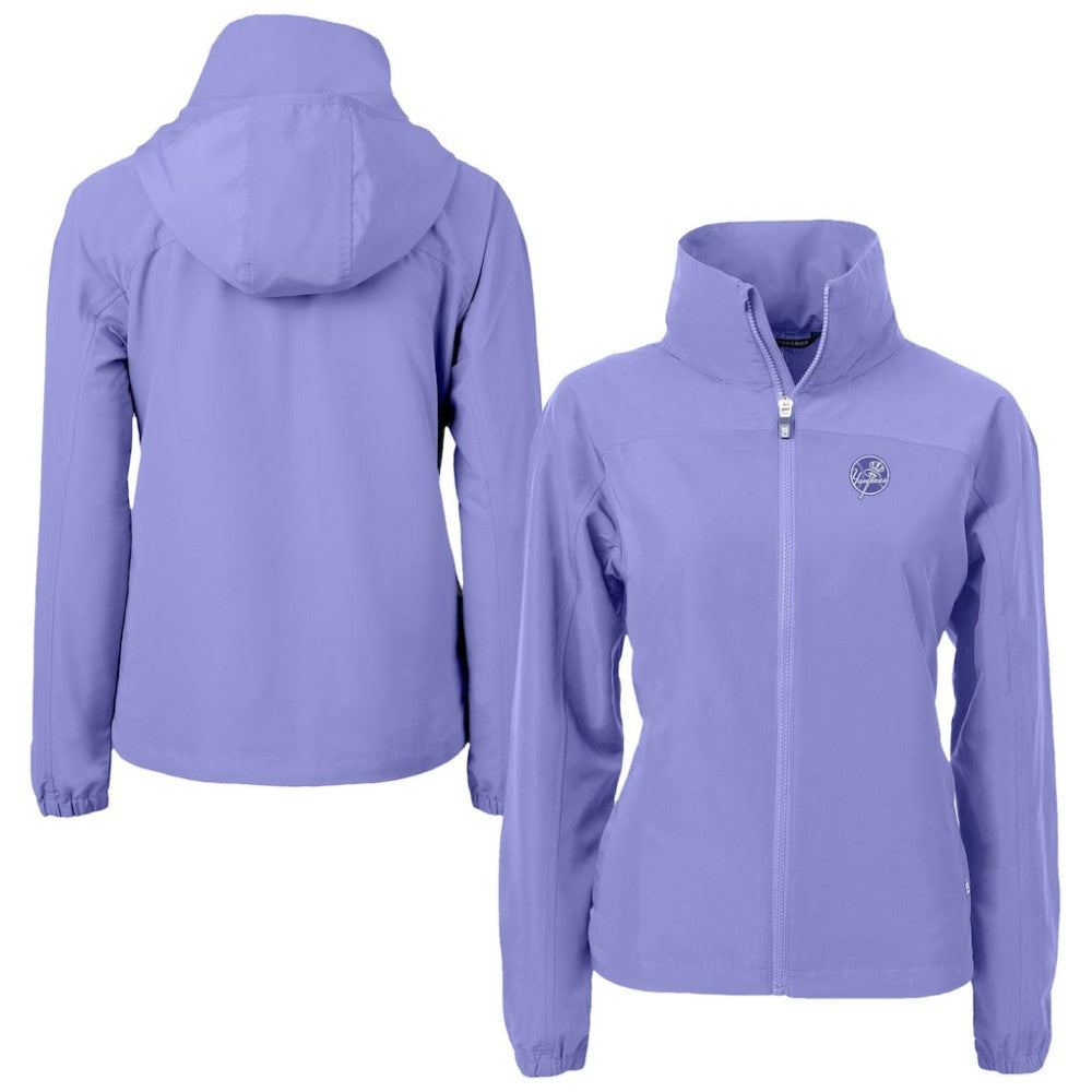 MLB New York Yankees Cutter & Buck Women's Charter Eco Recycled Full-Zip Jacket