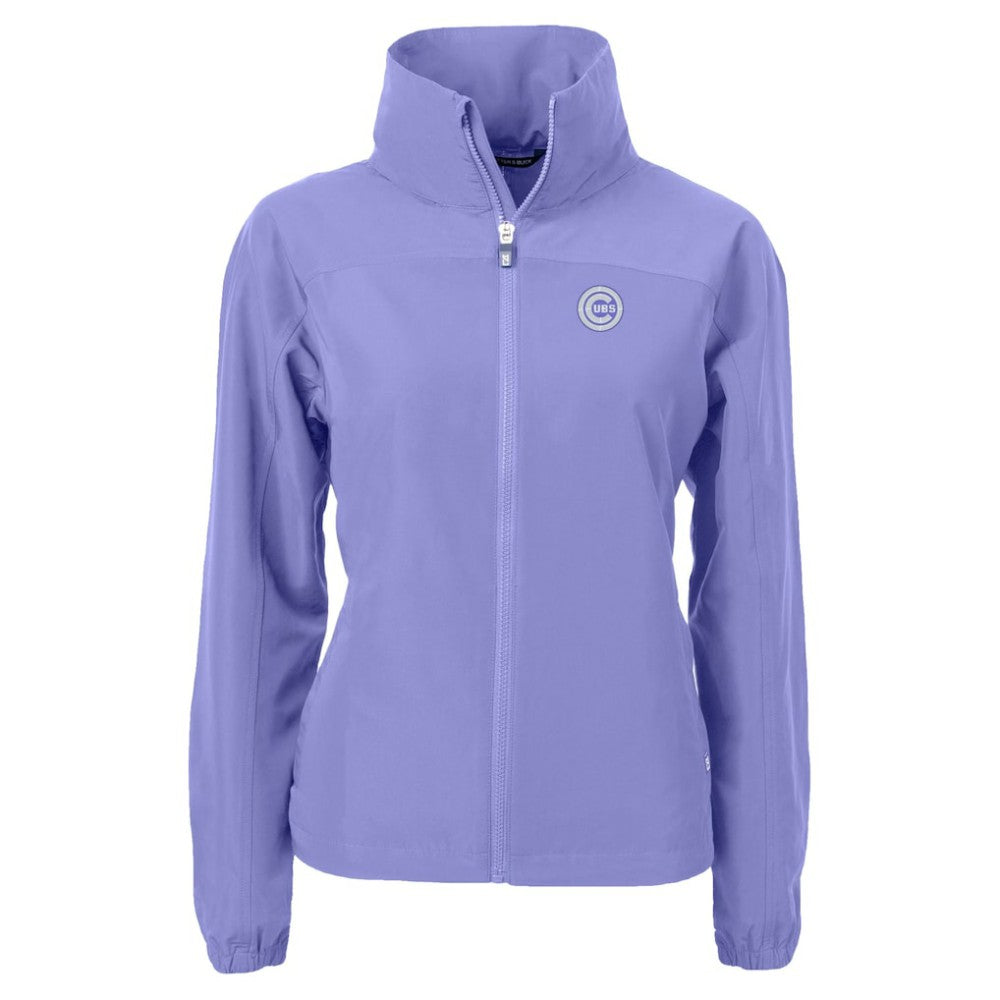 MLB Chicago Cubs Cutter & Buck Women's Charter Eco Recycled Full-Zip Jacket