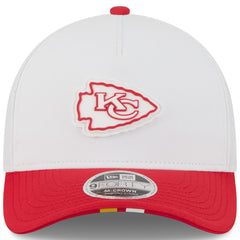Youth 2025 NFL Training Camp A-Frame 9FORTY Adjustable Hat - Kansas City Chiefs