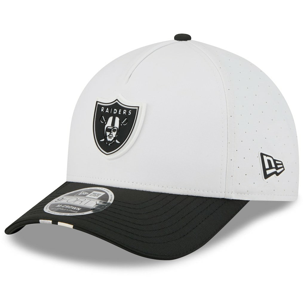 Youth 2025 NFL Training Camp A-Frame 9FORTY Adjustable Hat - Las Vegas Raiders
