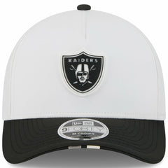 Youth 2025 NFL Training Camp A-Frame 9FORTY Adjustable Hat - Las Vegas Raiders