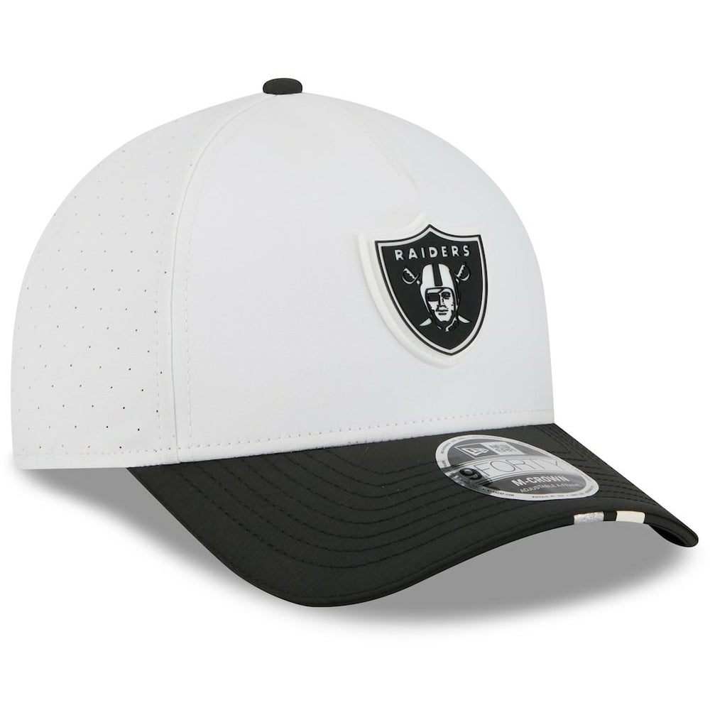 Youth 2025 NFL Training Camp A-Frame 9FORTY Adjustable Hat - Las Vegas Raiders