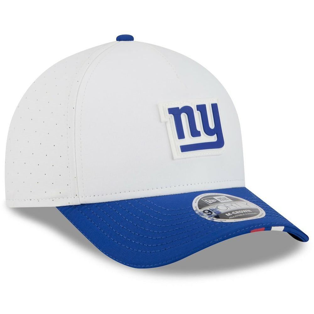 Youth 2025 NFL Training Camp A-Frame 9FORTY Adjustable Hat - New York Giants