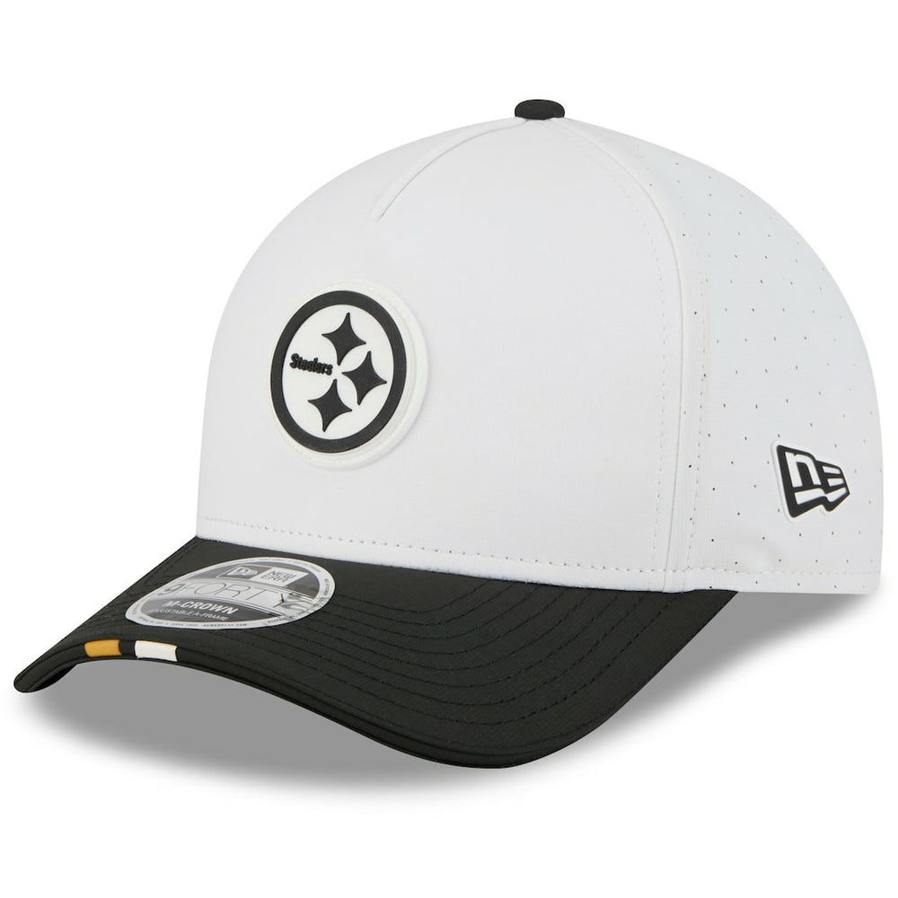 Youth 2025 NFL Training Camp A-Frame 9FORTY Adjustable Hat - Pittsburgh Steelers