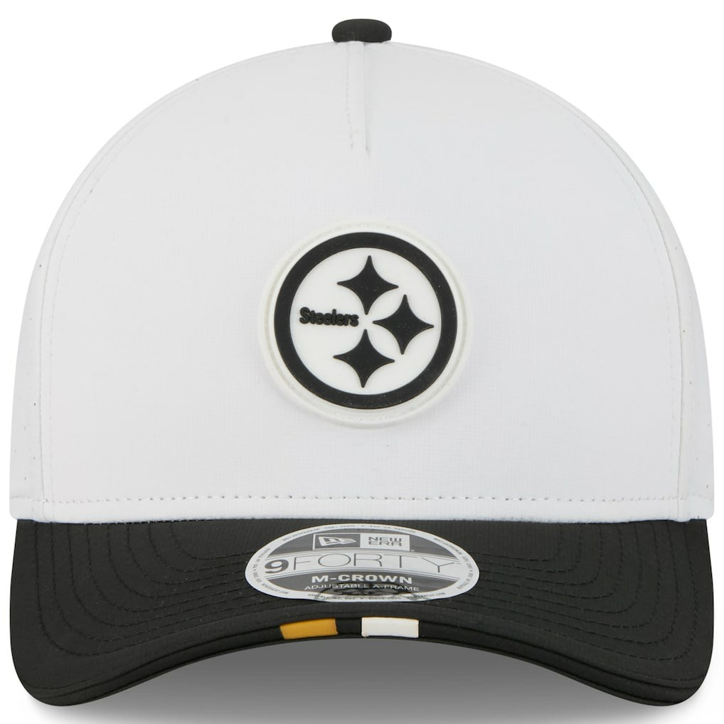 Youth 2025 NFL Training Camp A-Frame 9FORTY Adjustable Hat - Pittsburgh Steelers