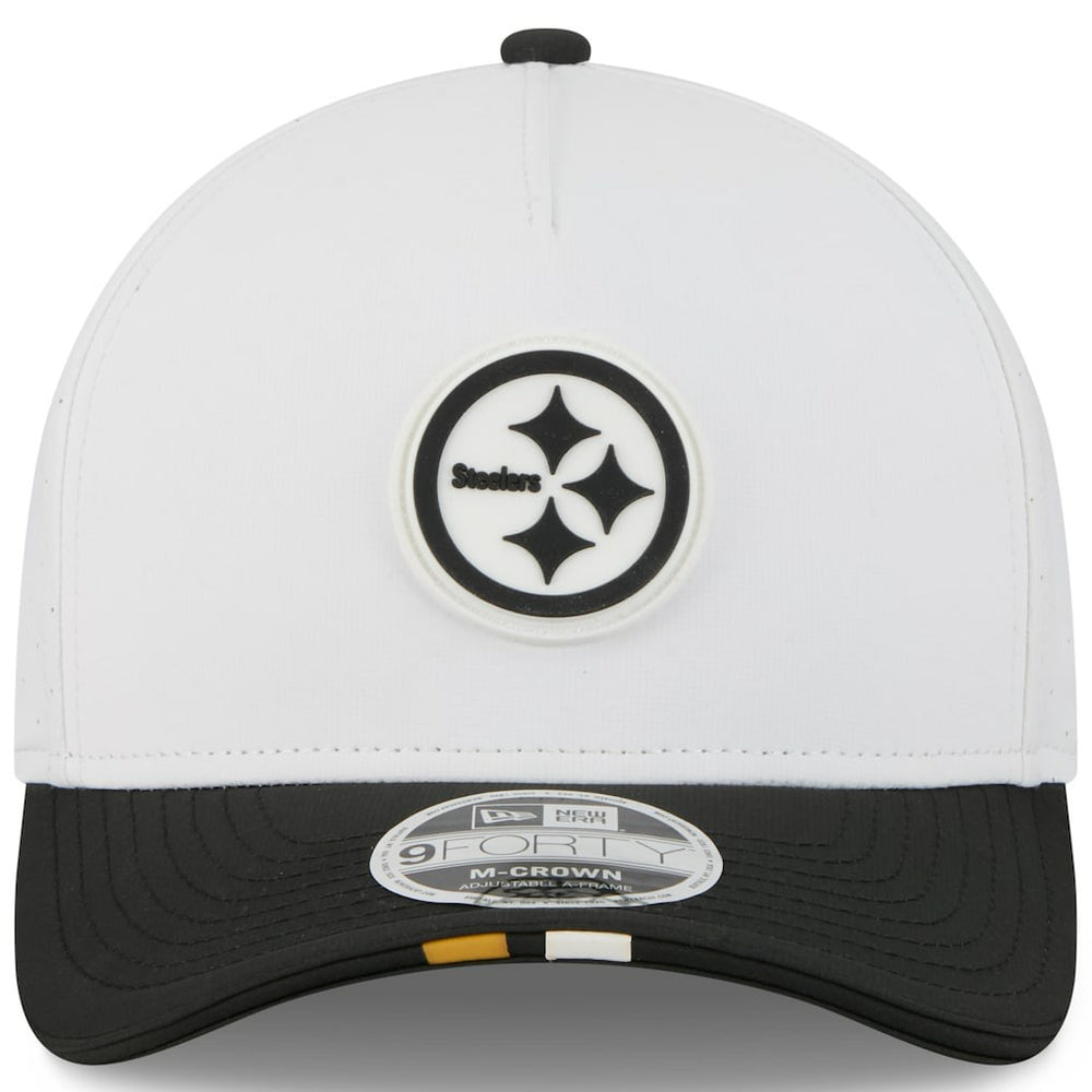 Youth 2025 NFL Training Camp A-Frame 9FORTY Adjustable Hat - Pittsburgh Steelers