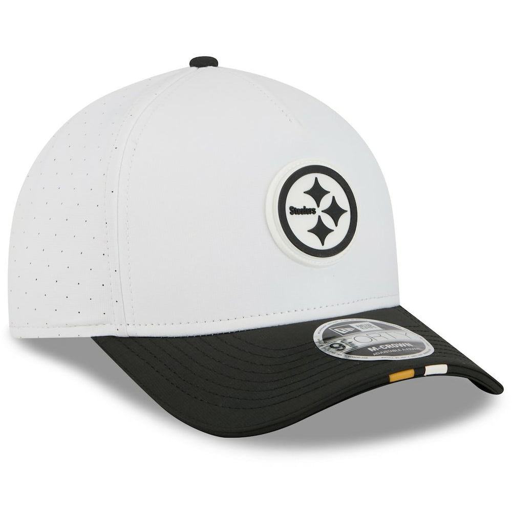 Youth 2025 NFL Training Camp A-Frame 9FORTY Adjustable Hat - Pittsburgh Steelers