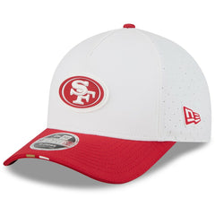 Youth 2025 NFL Training Camp A-Frame 9FORTY Adjustable Hat - San Francisco 49ers