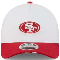 Youth 2025 NFL Training Camp A-Frame 9FORTY Adjustable Hat - San Francisco 49ers