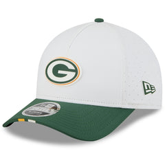 Youth 2025 NFL Training Camp A-Frame 9FORTY Adjustable Hat - Green Bay Packers