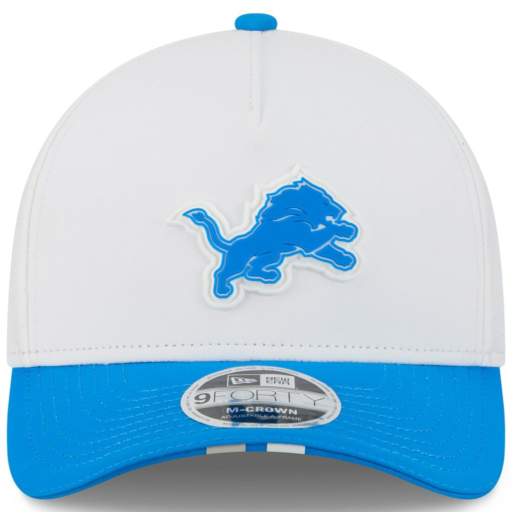 Youth 2025 NFL Training Camp A-Frame 9FORTY Adjustable Hat - Detroit Lions