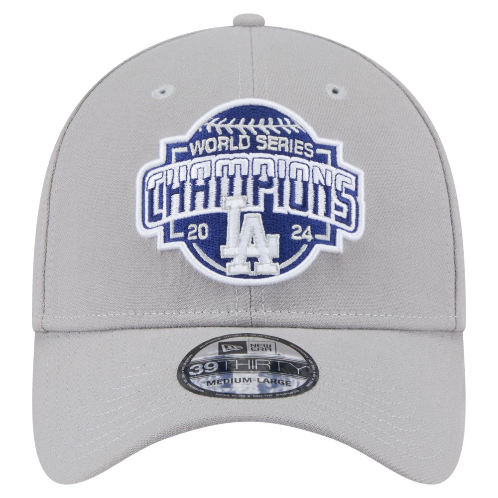 MLB Los Angeles Dodgers New Era 2024 World Series Champions 39THIRTY Flex Hat