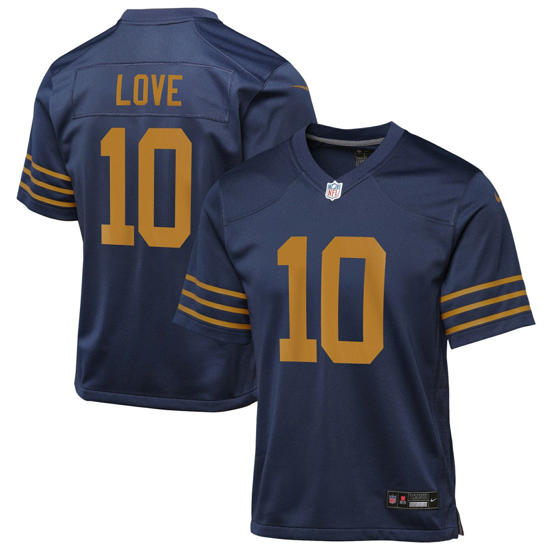 Jordan Love  Youth The 1923 Classic Game Jersey - Green Bay Packers