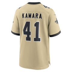 Alvin Kamara  Youth Gameday Golds Alternate Game Player Jersey - New Orleans Saints