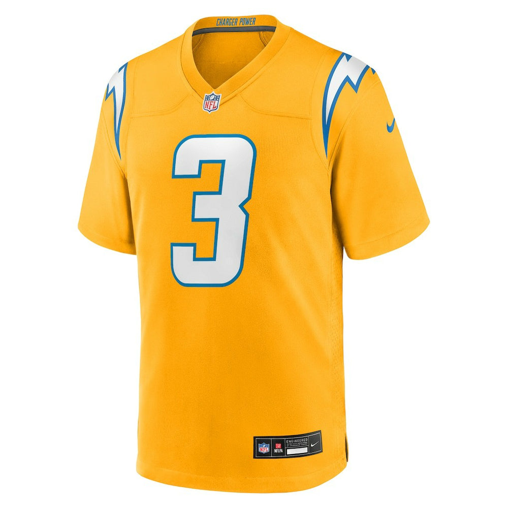Derwin James Jr.  Youth Alternate Charger Power Game Player Jersey - Los Angeles Chargers