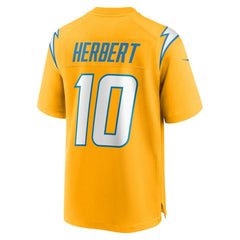 Justin Herbert  Youth Alternate Charger Power Game Player Jersey - Los Angeles Chargers