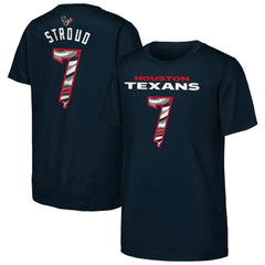 C.J. Stroud  Outerstuff Youth Mainliner Drip Player Name & Number T-Shirt - Houston Texans