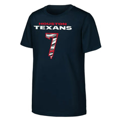 C.J. Stroud  Outerstuff Youth Mainliner Drip Player Name & Number T-Shirt - Houston Texans