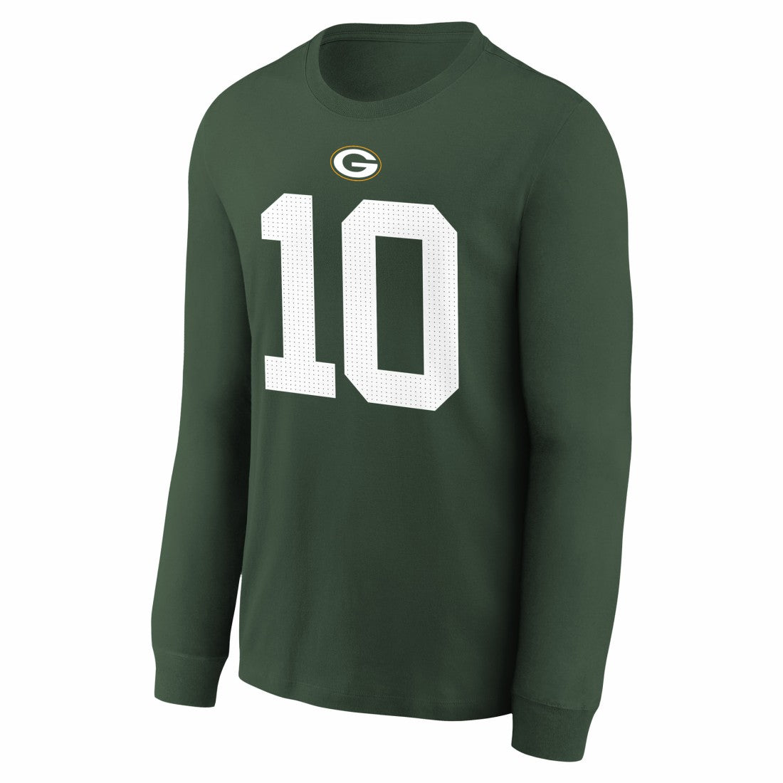 Jordan Love  Youth Player Name & Number Long Sleeve T-Shirt - Green Bay Packers