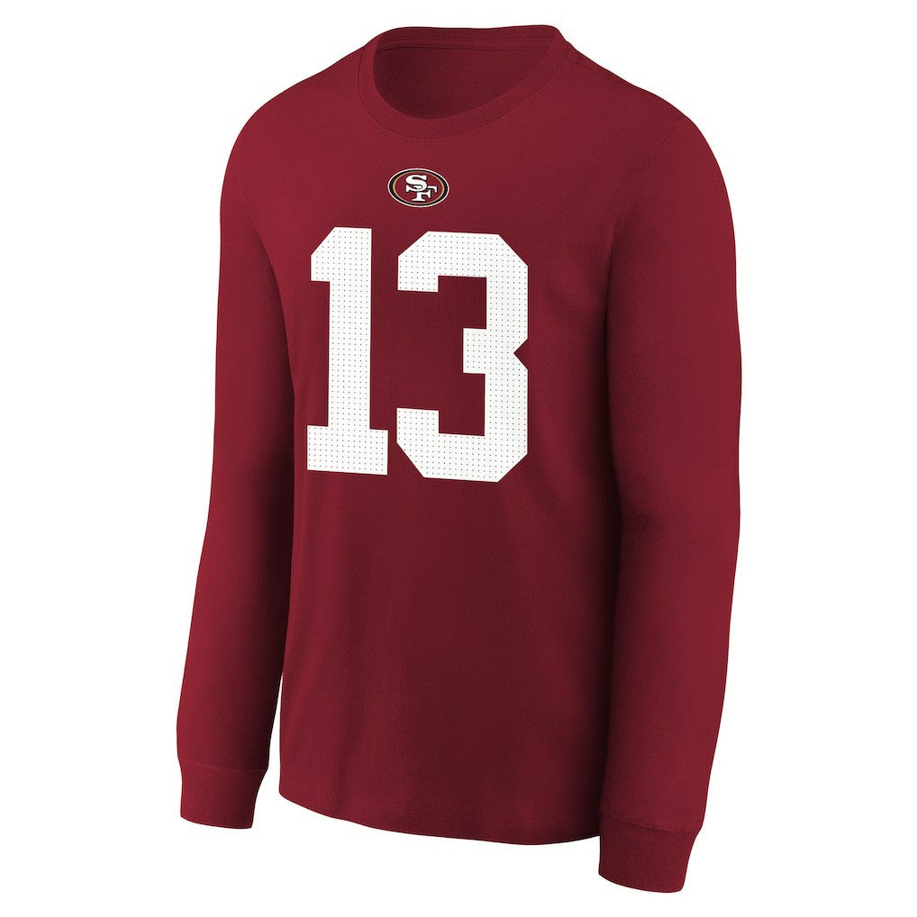 Brock Purdy  Youth Player Name & Number Long Sleeve T-Shirt - San Francisco 49ers