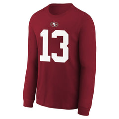 Brock Purdy  Youth Player Name & Number Long Sleeve T-Shirt - San Francisco 49ers