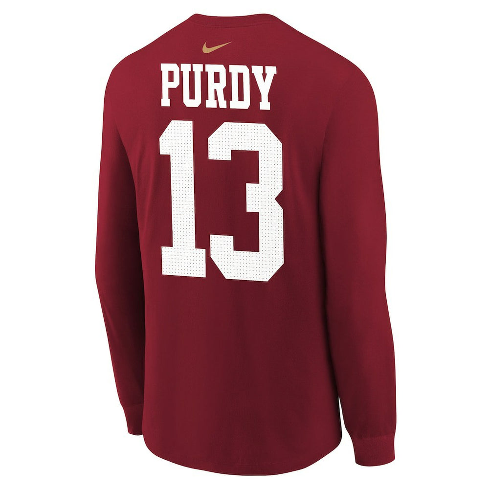 Brock Purdy  Youth Player Name & Number Long Sleeve T-Shirt - San Francisco 49ers