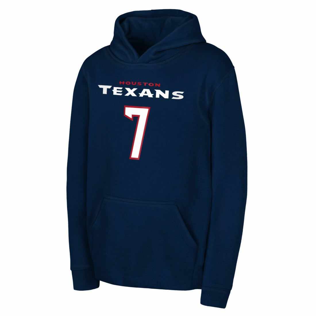 C.J. Stroud  Outerstuff Mainliner Player Name & Number Hoodie - Houston Texans