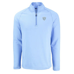 Cutter & Buck Peshastin Eco Fleece Recycled Raglan Quarter-Zip Top - Chicago Bears