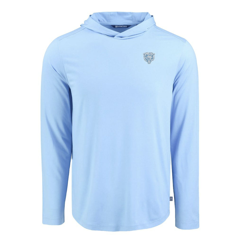 Men's Cutter & Buck Coastline Epic Comfort Eco Recycled Men's Hooded Shirt - Chicago Bears