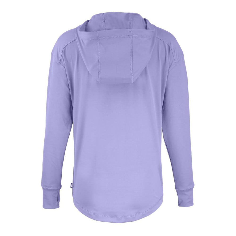 Cutter & Buck Women's Daybreak Eco Recycled Half-Zip Hoodie - Baltimore Ravens