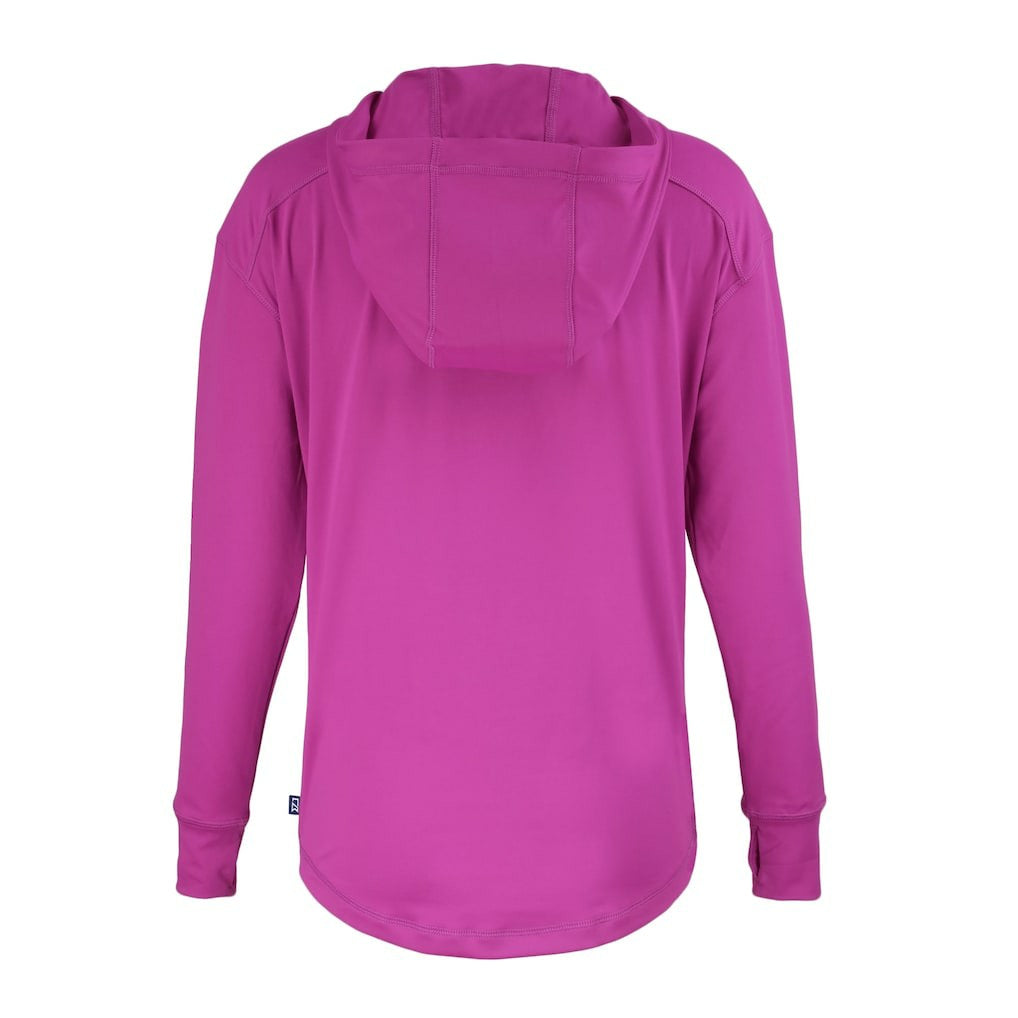 Cutter & Buck Women's Daybreak Eco Recycled Half-Zip Hoodie - Cincinnati Bengals