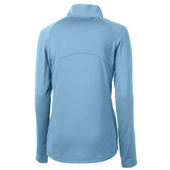 Cutter & Buck Women's Adapt Eco Knit Stretch Recycled Half-Zip Top - Atlanta Falcons