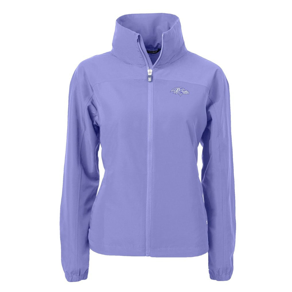Cutter & Buck Women's Charter Eco Recycled Full-Zip Jacket - Baltimore Ravens
