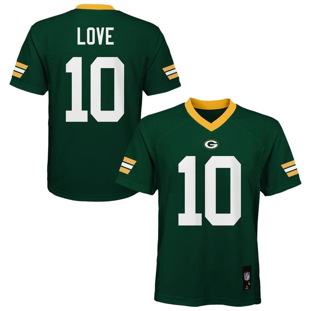 Jordan Love  Outerstuff Preschool Replica Player Jersey - Green Bay Packers