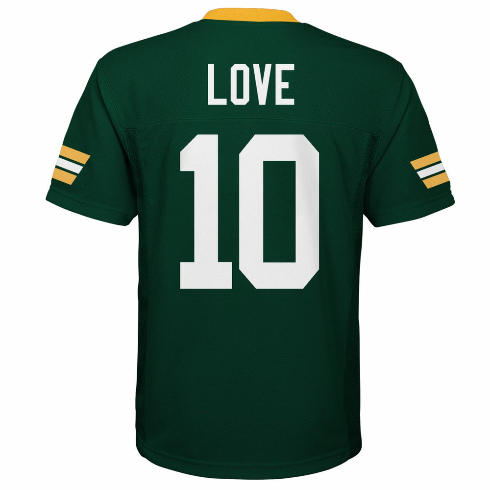 Jordan Love  Outerstuff Preschool Replica Player Jersey - Green Bay Packers