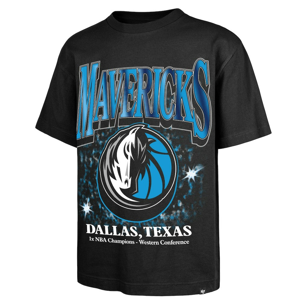 NBA Dallas Mavericks '47 Past Champs Collection Flashbulb Foundation T-Shirt sale