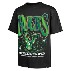 NBA Milwaukee Bucks '47 Past Champs Collection Flashbulb Foundation T-Shirt