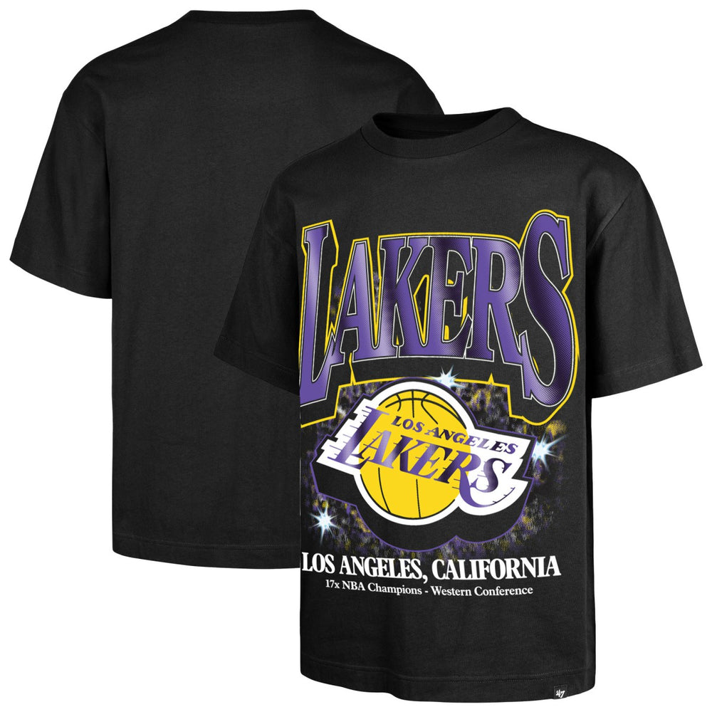 NBA Los Angeles Lakers '47 Past Champs Collection Flashbulb Foundation T-Shirt