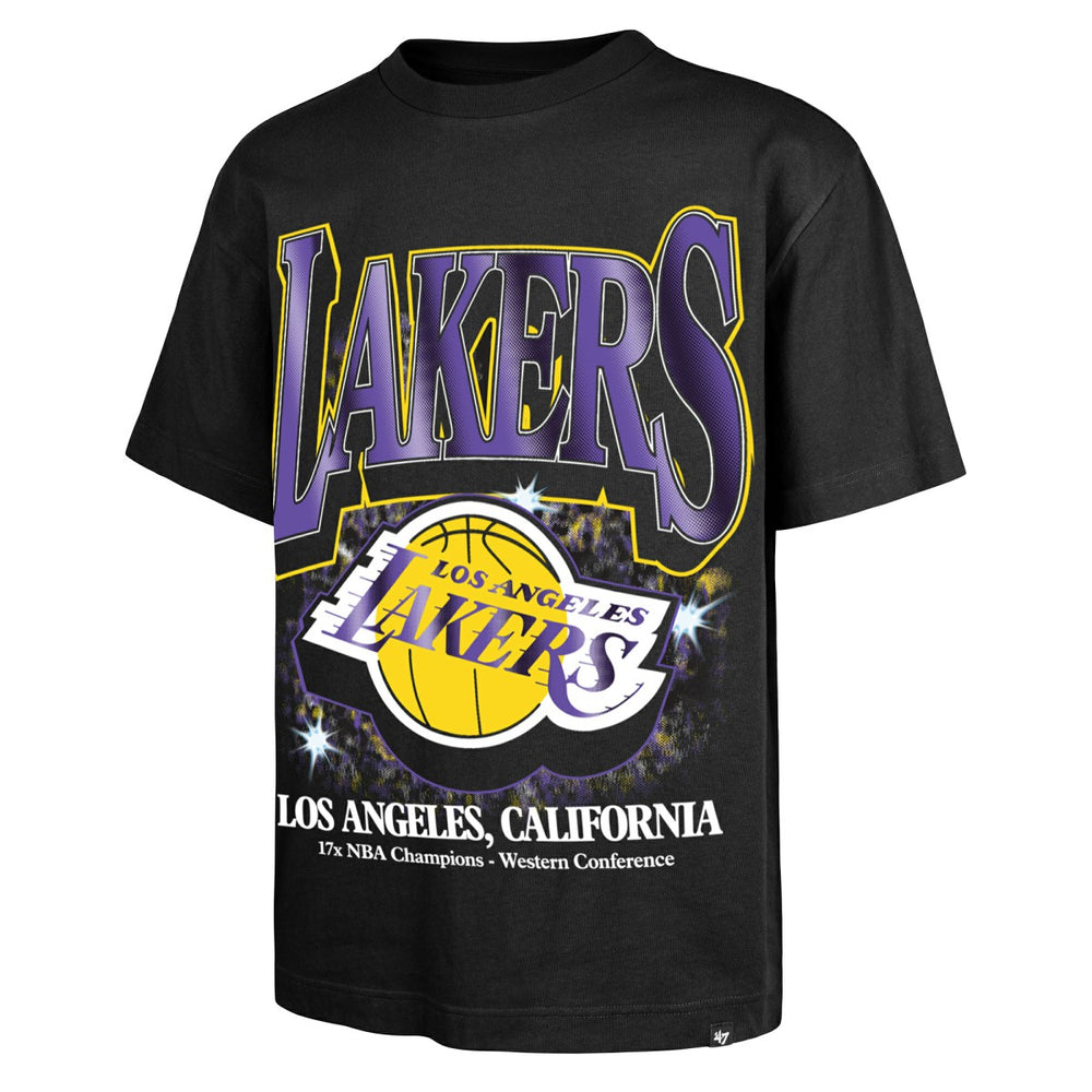 NBA Los Angeles Lakers '47 Past Champs Collection Flashbulb Foundation T-Shirt