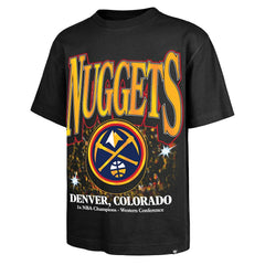 NBA Denver Nuggets '47 Past Champs Collection Flashbulb Foundation T-Shirt sale