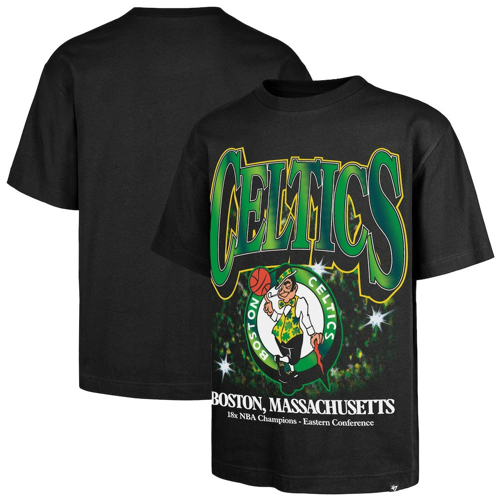 NBA Boston Celtics '47 Past Champs Collection Flashbulb Foundation T-Shirt