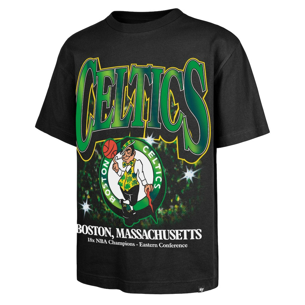 NBA Boston Celtics '47 Past Champs Collection Flashbulb Foundation T-Shirt