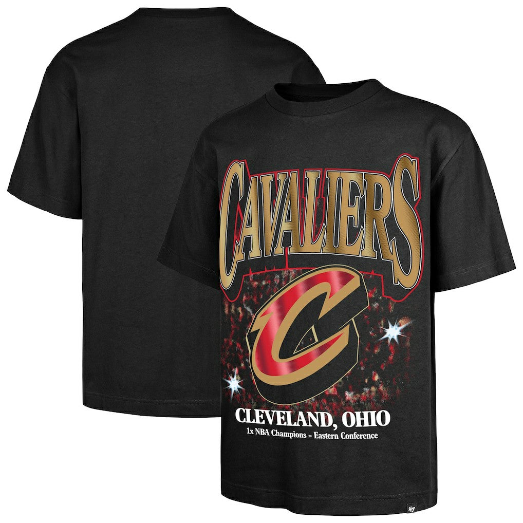 NBA Cleveland Cavaliers '47 Past Champs Collection Flashbulb Foundation T-Shirt sale