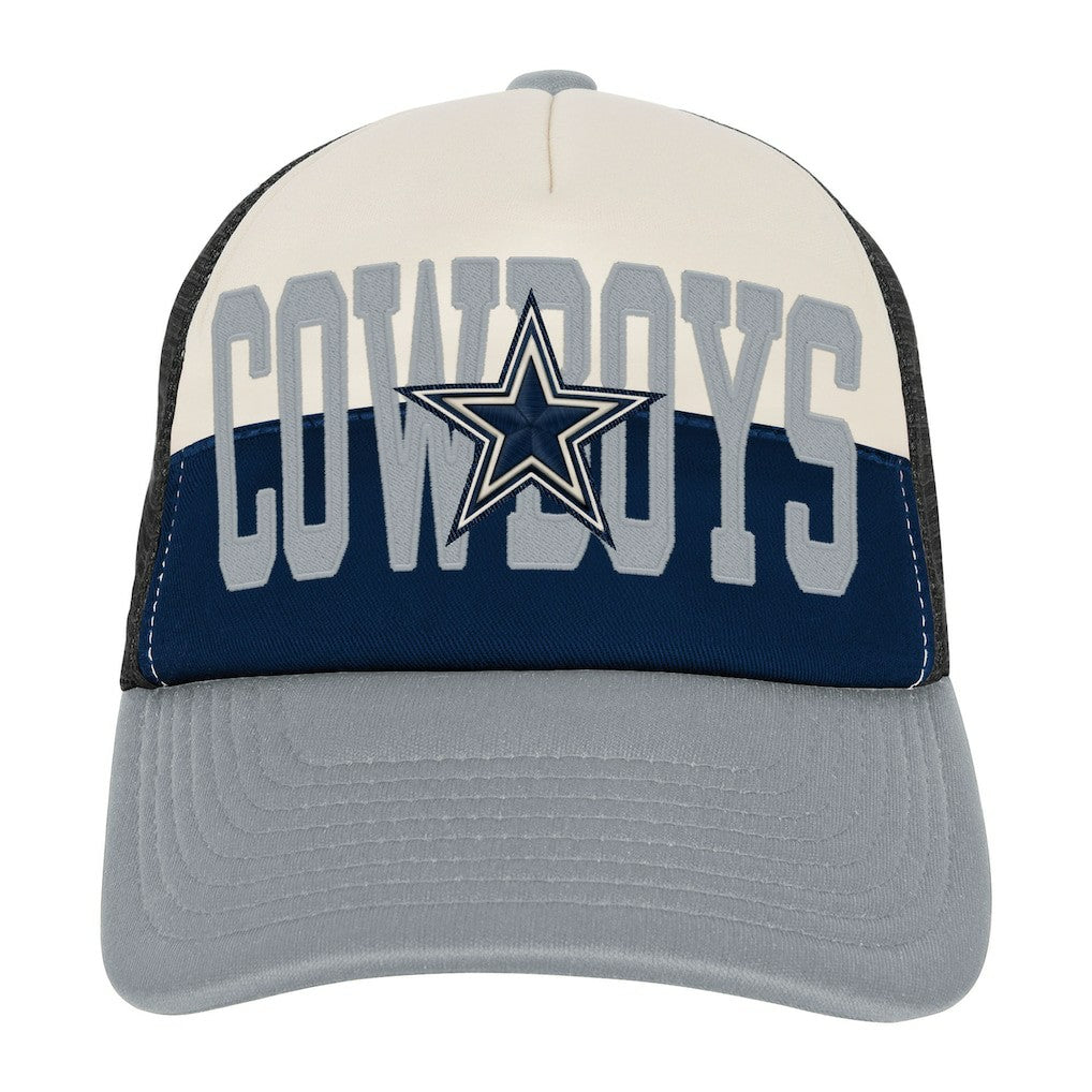 Outerstuff Modern Fan Trucker Adjustable Hat - Dallas Cowboys